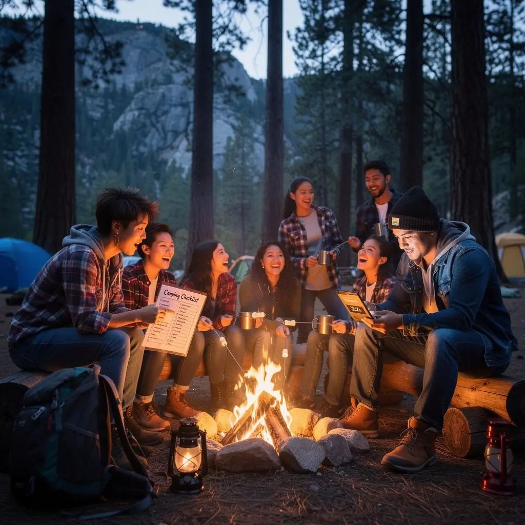 Детализированная карта маршрута с отмеченными тропами и интересными местами для посещения.