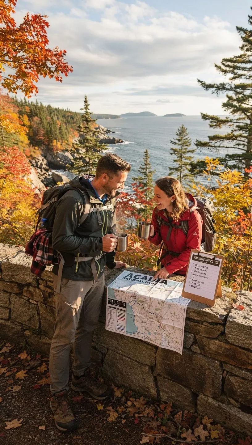 Красивая панорама живописного национального парка с зелеными лесами и горами на заднем плане.